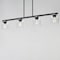 Maxim Lighting Scoop 4-Light Linear Pendant, Black 21236CLBK - alternate 3